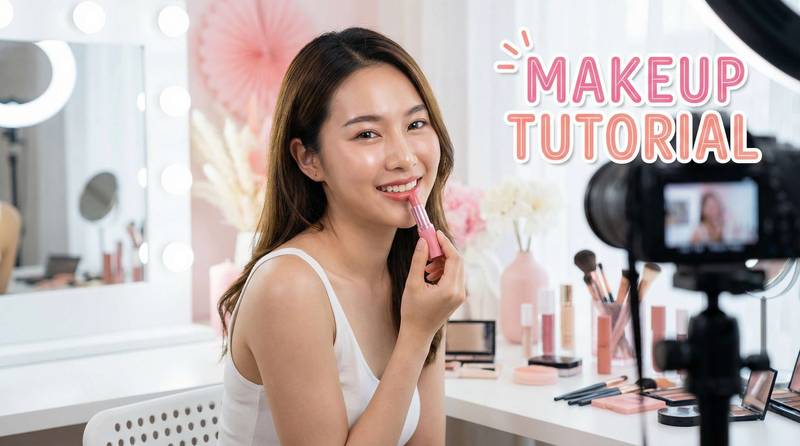 抖阴美妆视频教程